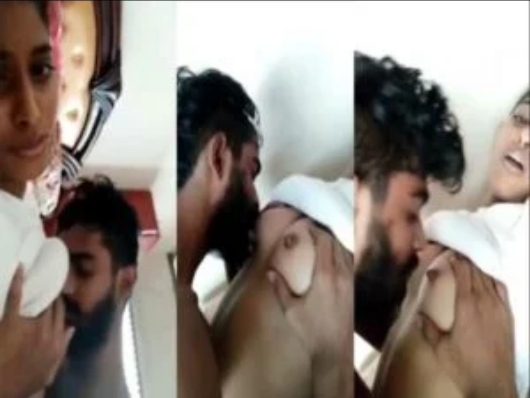 Sexy GF Getting Her Boobs Sucked By BF
