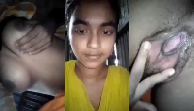 Horny Village Girl Fingering Nude Sex