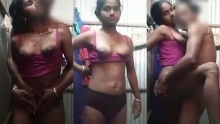 Telegu Hot Girl Sucking Dick Boobs Pressing Stand Fucking