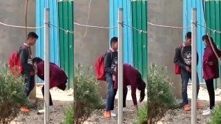 Desi salesman ladka ladki ka outdoor chudai ka viral kaand